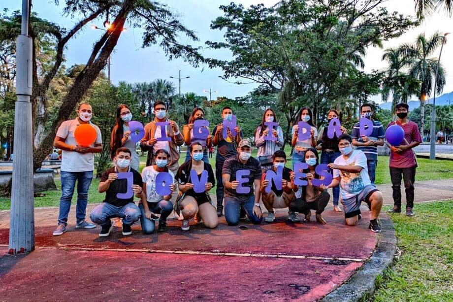 Jóvenes que integran el movimiento Dignidad se reunieron en Villavicencio. /Twitter