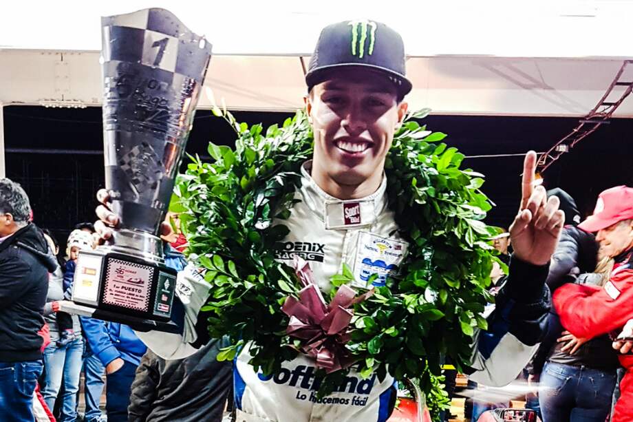 El piloto Óscar Tunjo. / Cortesía