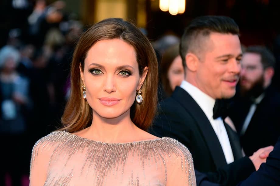 Angelina Jolie y Brad Pitt. / AFP