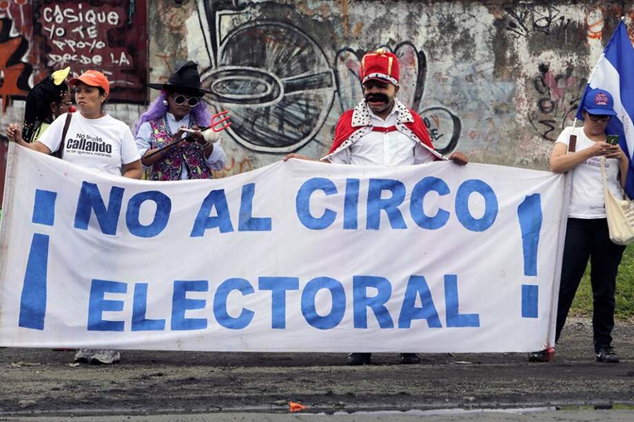 El proceso electoral nicaragüense, al que sectores de la oposición consideran una "farsa", tensó también las relaciones de Managua con Washington. / AFP