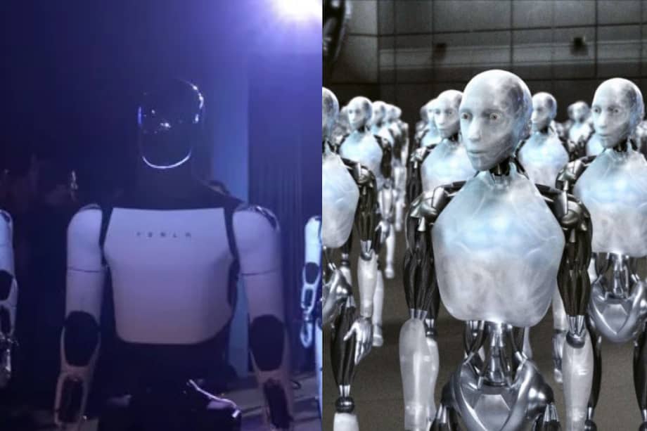 Los diseños de Tesla fueron comparados con los que aparecen en la película "Yo, Robot".