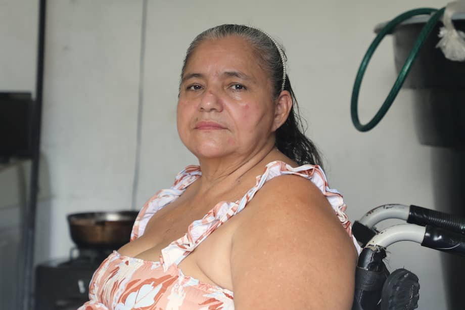 María Eugenia Sánchez Chacón tiene 62 años. Nació en Acacías (Meta) y cuando era niña llegó a Villavicencio.