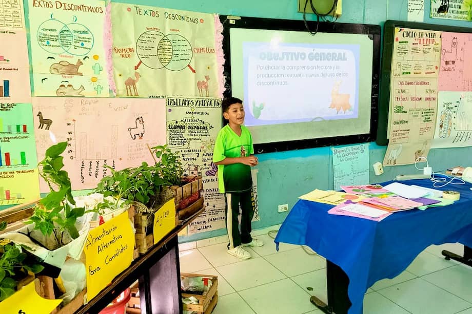 El medio ambiente y la biodiversidad es transversal en las clases que reciben a diario los estudiantes de El Ambientalista.