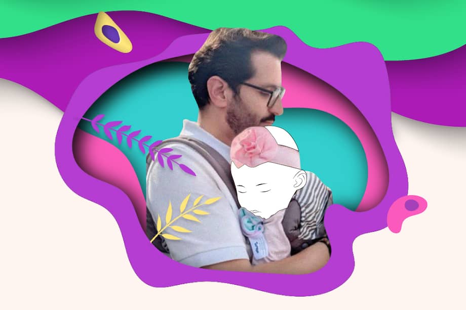 Fernando Segura cumplió su sueño de ser padre al adoptar a María Paz, convirtiéndose en uno de los primeros hombres gays en recibir una bebé en Colombia.