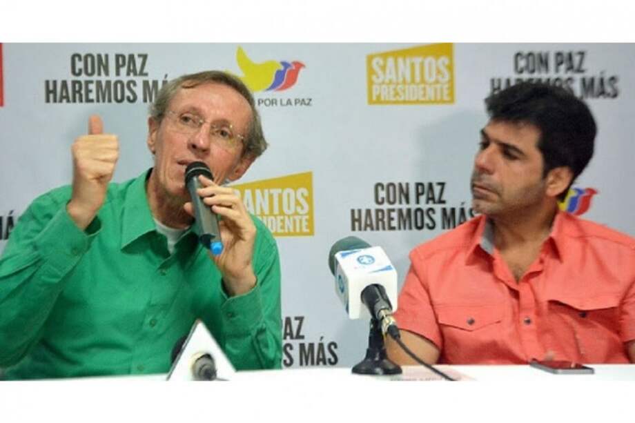 Antonio Navarro anuncia su apoyo a la campaña de reelección de Juan Manuel Santos