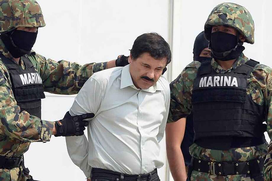 Joaquín ‘El Chapo’ Guzmán antes de ser trasladado a prisión. / EFE