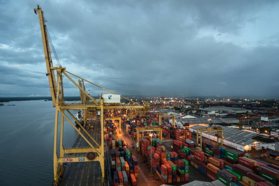 La terminal movió más de 9 millones de toneladas este año. / Bloomberg