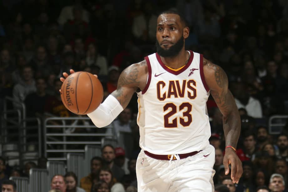 LeBron James, estrella de los Cavaliers / AFP