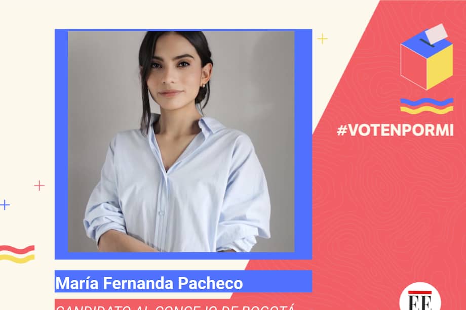 María Fernanda Pacheco Mejía candidata al Concejo de Bogotá
