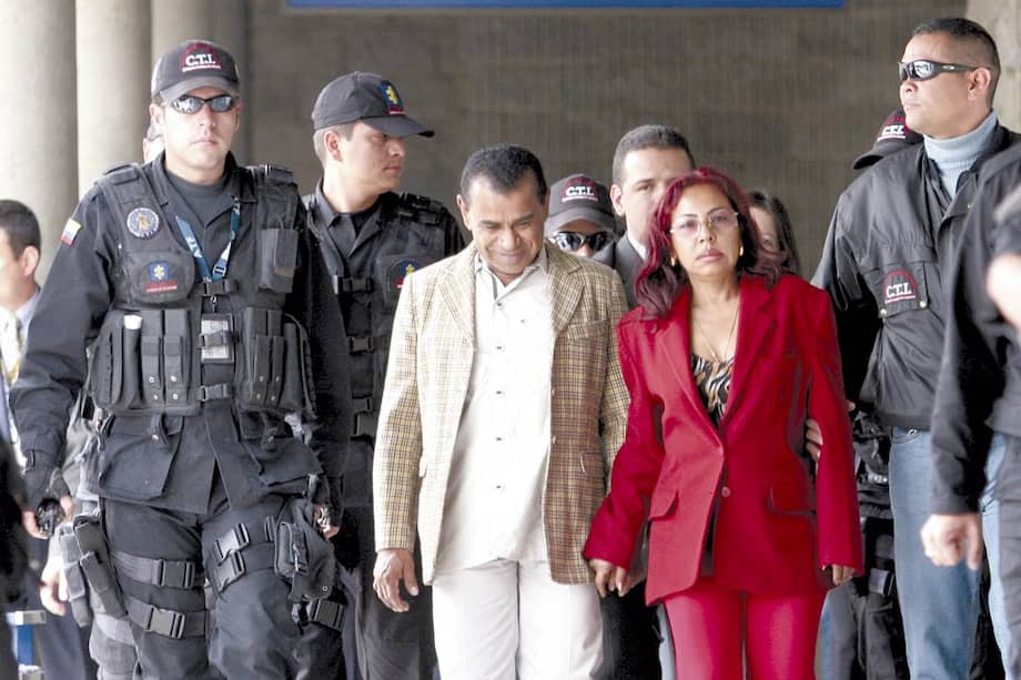 En 2006, ‘La Gata’ fue detenida por primera vez, junto con su hermano Arquímedes. / Semana