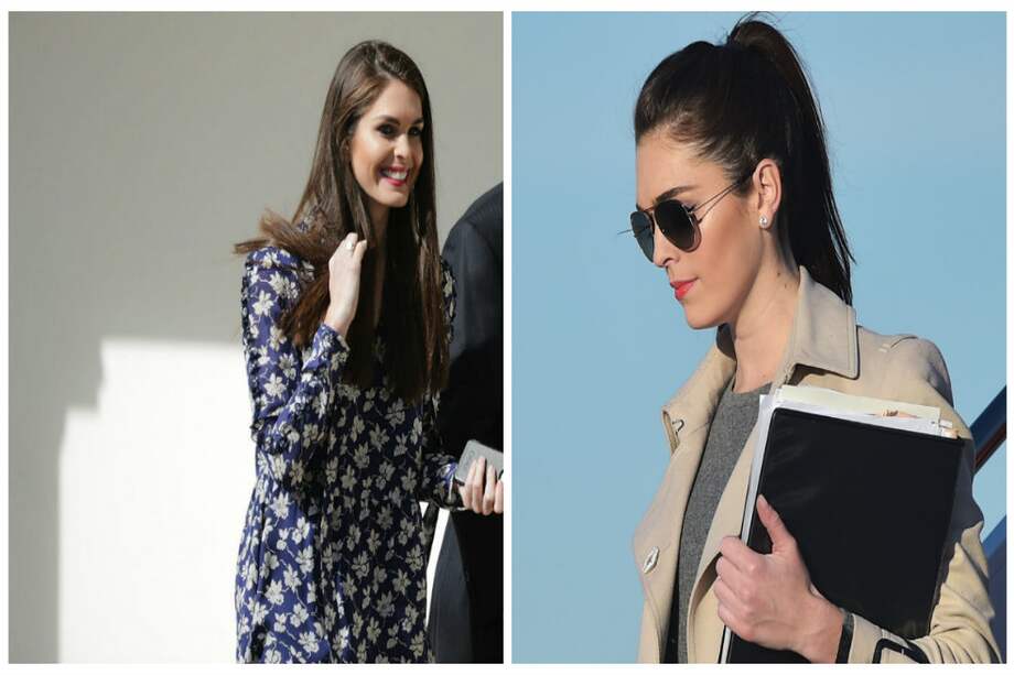 Hope Hicks, la exmodelo que le maneja las comunicaciones a Donald Trump