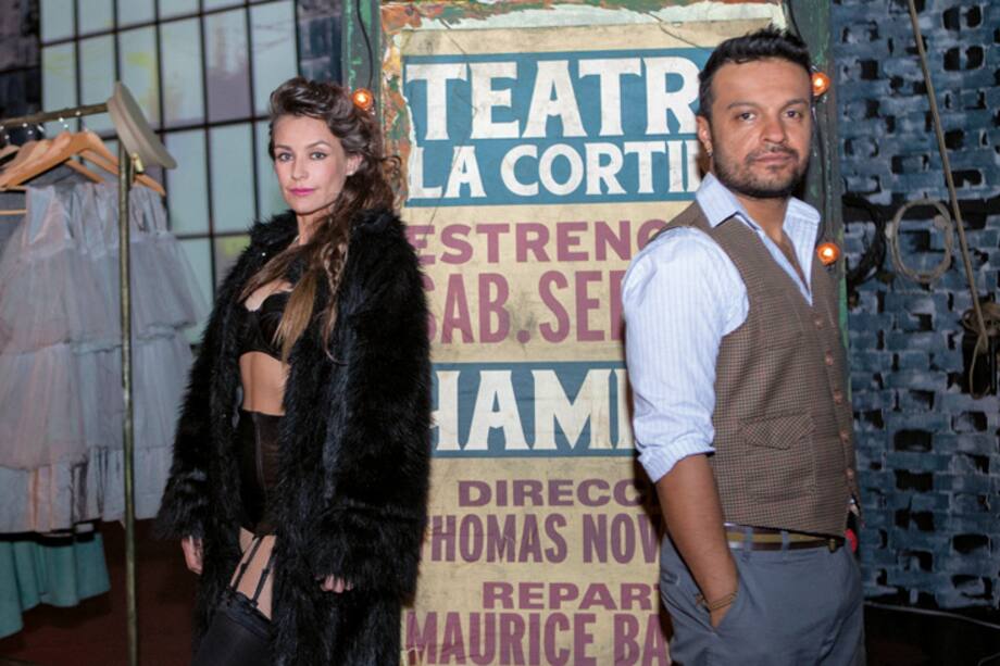 Venus en piel, el nuevo reto actoral de Marcela Mar y Julián Román