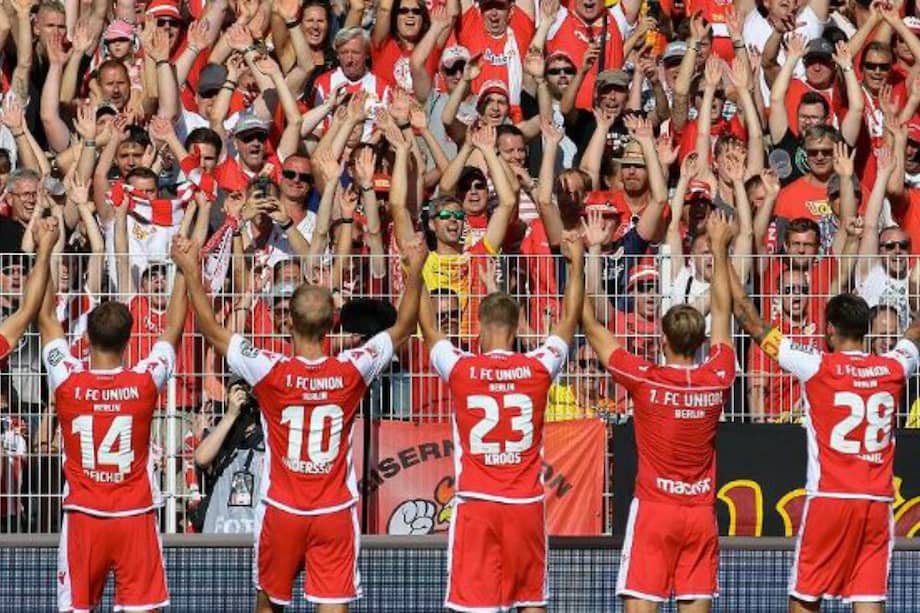 La identidad del Union Berlín y de su hinchada siempre ha estado asociada a los valores obreros y colectivos.