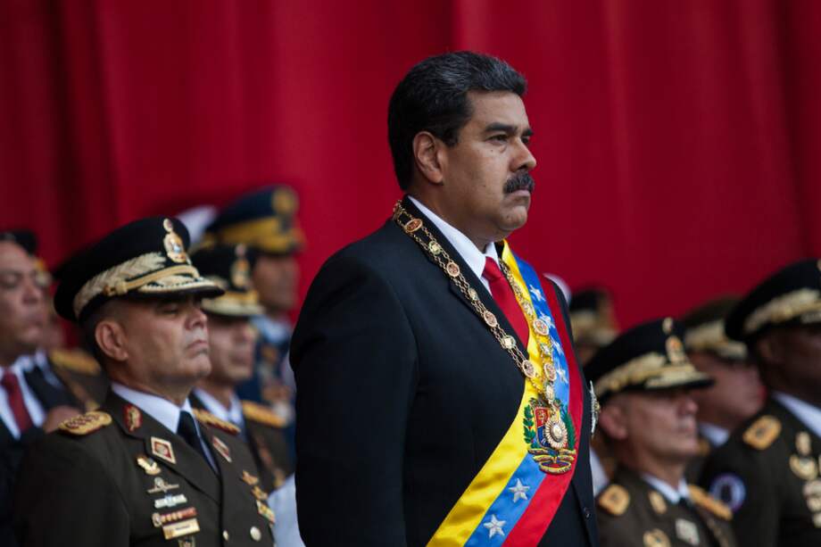 Nicolás Maduro presidente de Venezuela que afronta una de las peores crisis económicas de su historia. / Bloomberg News