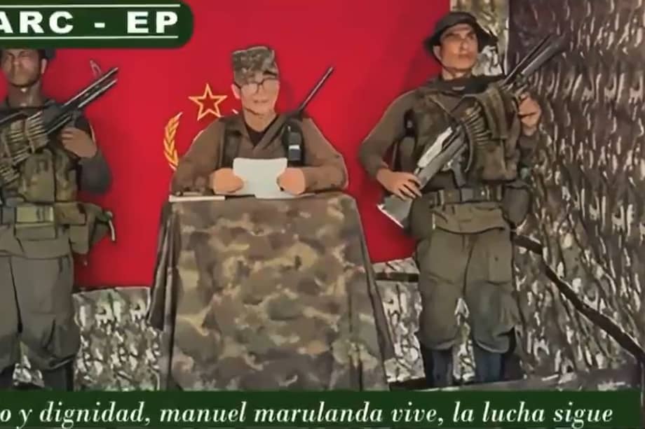 Defensoría del Pueblo rechaza anuncio de paro armado por disidencia de “Mordisco”. EFE/ Rastreo de Redes /SOLO USO EDITORIAL/ SOLO DISPONIBLE PARA ILUSTRAR LA NOTICIA QUE ACOMPAÑA (CRÉDITO OBLIGATORIO)