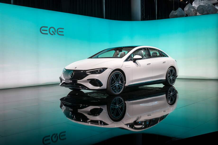 La versión eléctrica del Clase E fue presentada este años en Alemania.