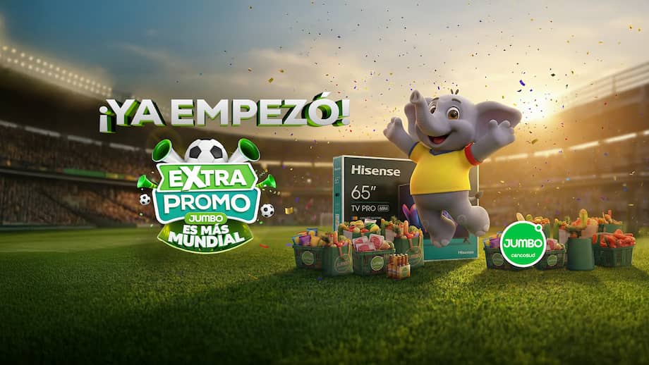 Jumbo lanza campaña nacional con descuentos y premios diarios de $2 millones