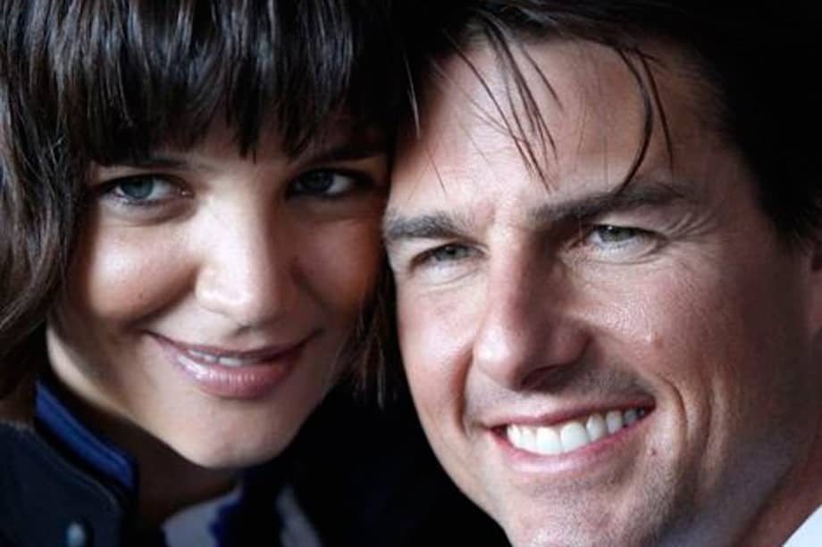 Katie Holmes y Tom Cruise.