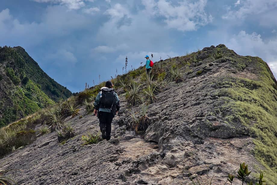 Los Farallones de Sutatausa son una opción de dificultad moderada.