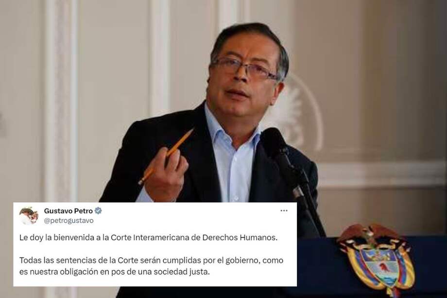 El presidente Gustavo Petro solicitó a los jueces de la República aplicar el derecho convencional en sus fallos.