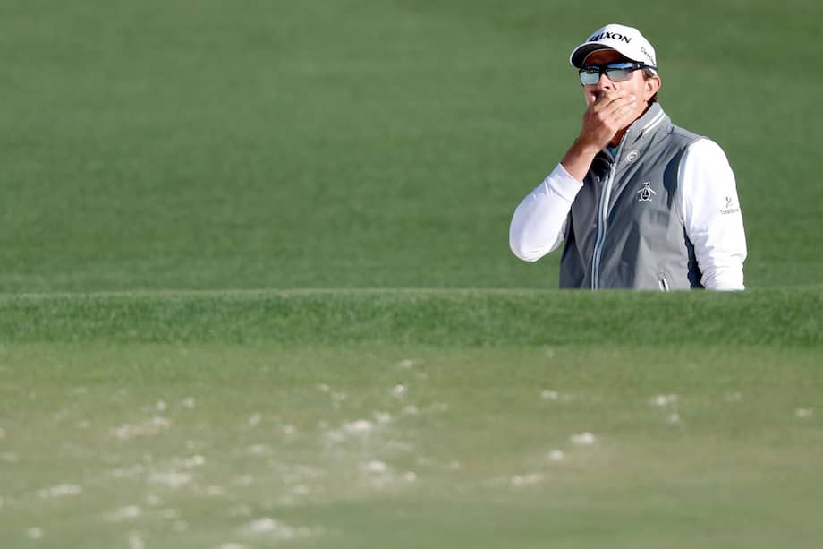 Nicolás Echavarría no tuvo el estreno ideal en su segunda participación en el Masters de Augusta.