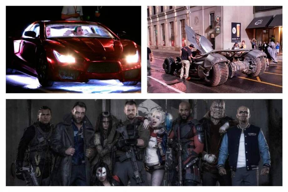 Así son los carros de Batman y The Joker en "Suicide Squad"