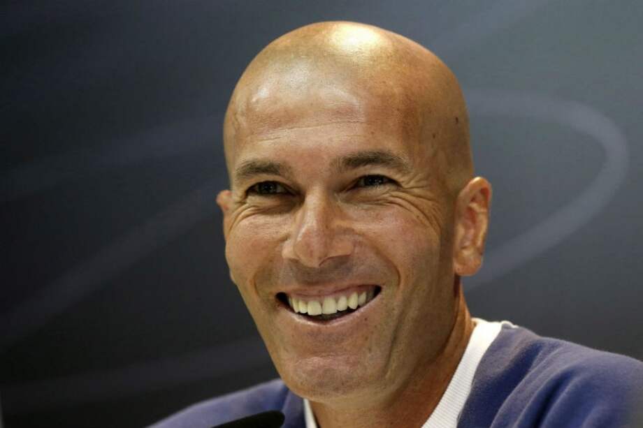 Zinedine Zidane, técnico del Real Madrid. Foto: AFP