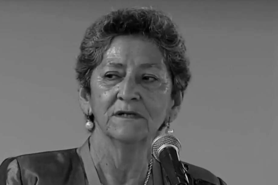 Pastora Mira, líder de víctimas. / Archivo