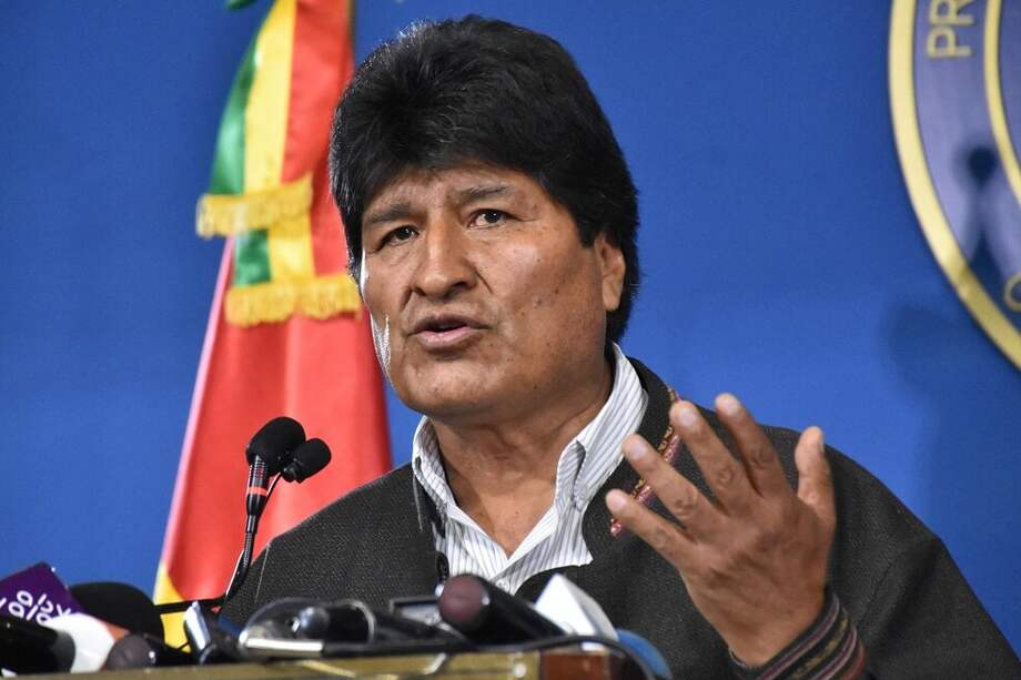 Evo Morales, líder indígena y presidente de Bolivia desde el 2006 hasta el 2019. / AFP