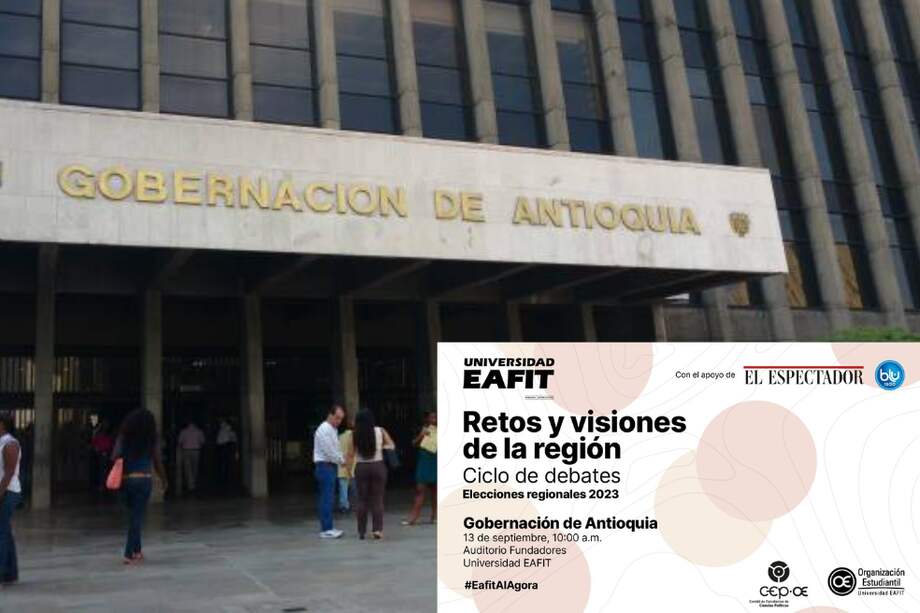 La jefatura de la Gobernación de Antioquia se definirá este 29 de octubre en las elecciones regionales.