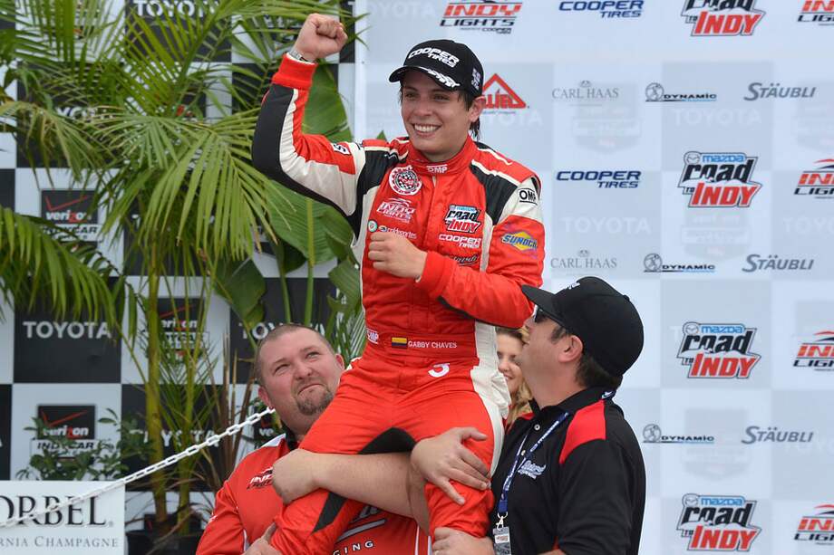 Gabby Chaves estará de gira con la Indy Car