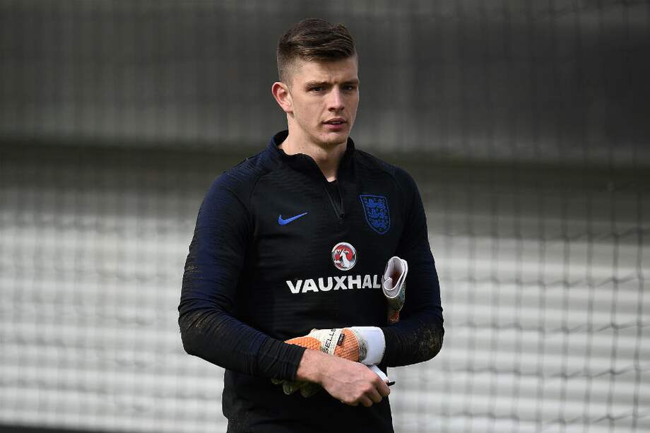 Nick Pope, arquero inglés. / AFP