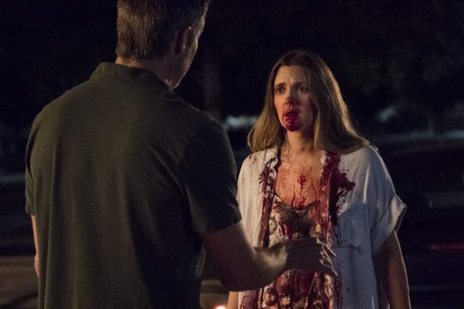 Timothy Olyphant y Drew Barrymore en "Santa Clarita Diet".