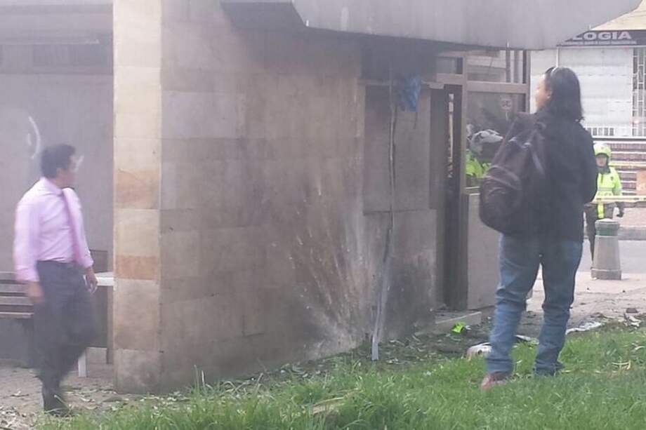 Dos heridos dejó explosión en Chapinero