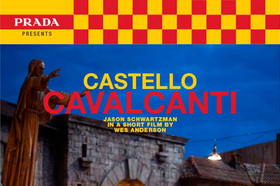 Wes Anderson dirige corto para Prada, Castello Cavalcanti