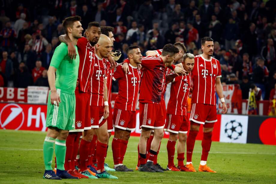 El Bayern Múnich se coronó campeón de la Bundesliga y busca la triple corona en Europa. / AFP