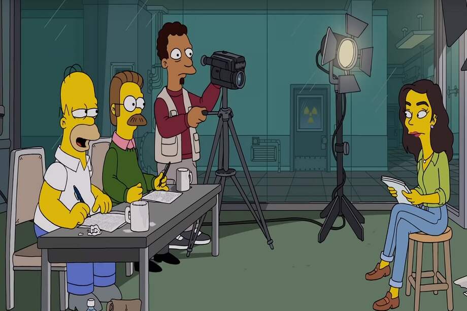 Gal Gadot en Los Simpson. / Tomado de YouTube
