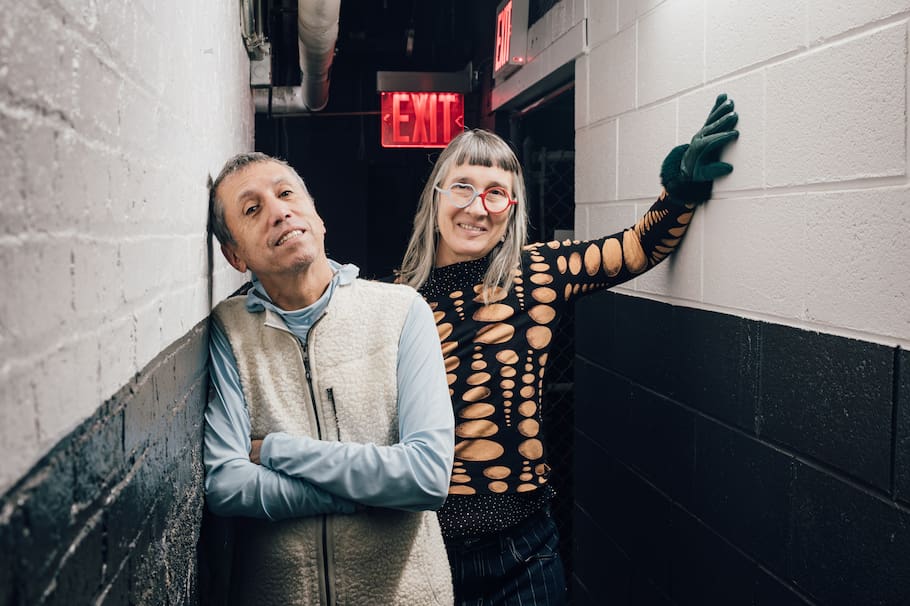 Héctor Buitrago y Andrea Echeverri, integrantes fundadores de Aterciopelados.