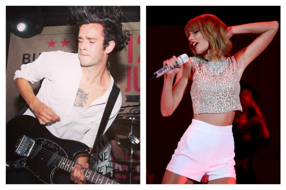 Matt Healy y Taylor Swift.