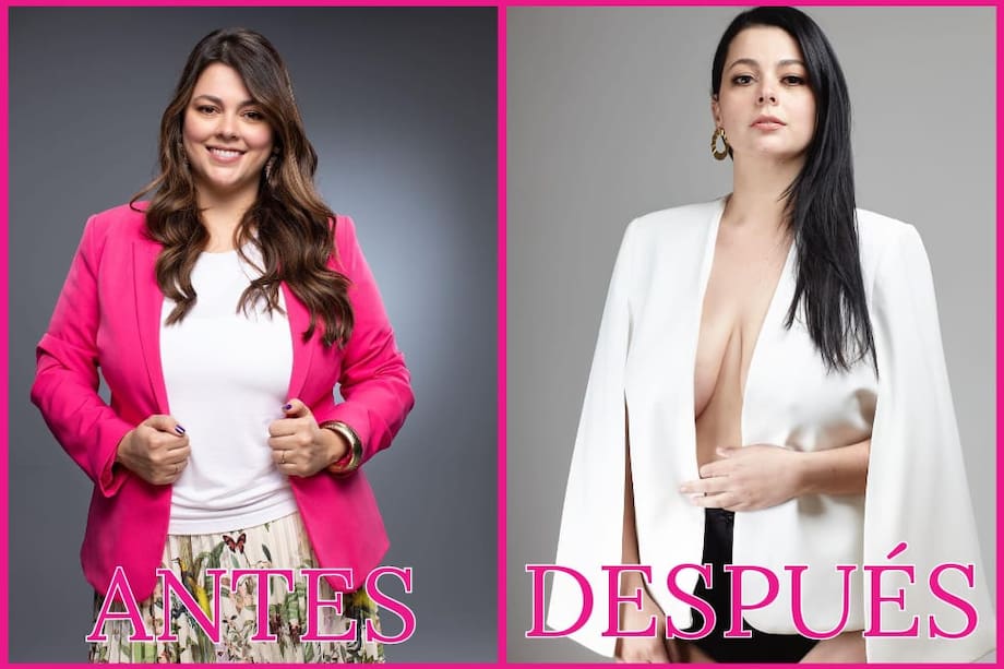 Cambio físico de Paola Moreno