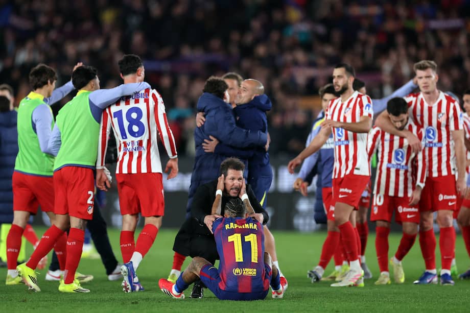 El equipo azulgrana firmó una noche intensa en el Camp Nou, venció 3-0 y quedó a un solo gol de forzar la prórroga, pero la ventaja construida por el Atlético en la ida fue suficiente para sellar la serie.