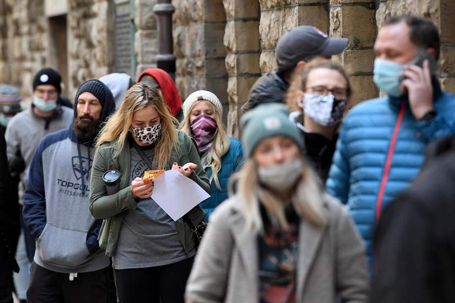 En Pensilvania se presentó un gran número de votantes, el resultado aquí podría conocerse hasta el 6 de noviembre.