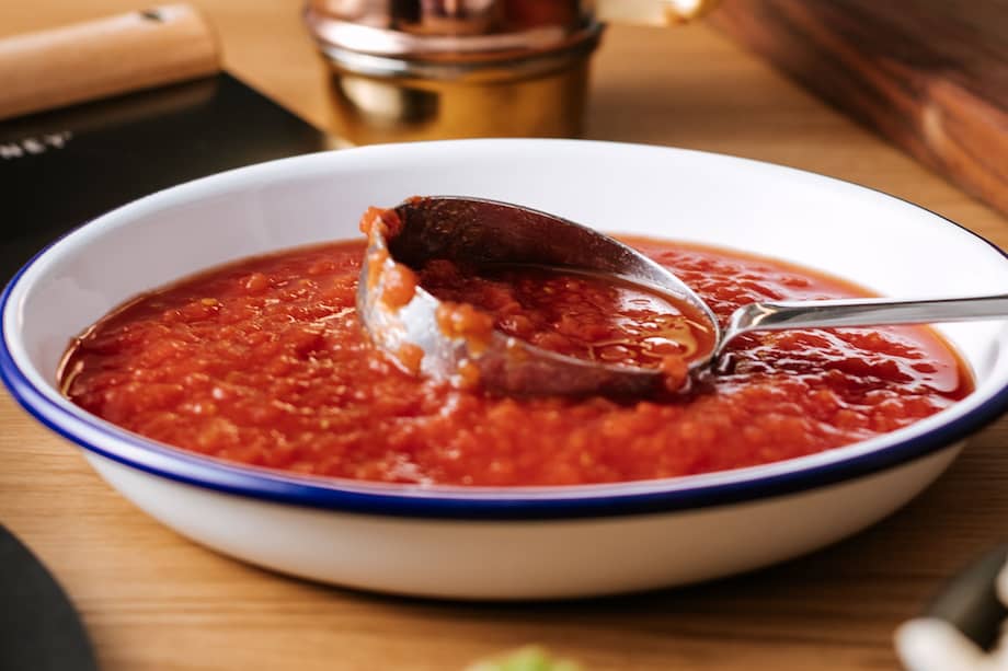 Congela hasta por tres meses esta salsa marinara para disfrutar.