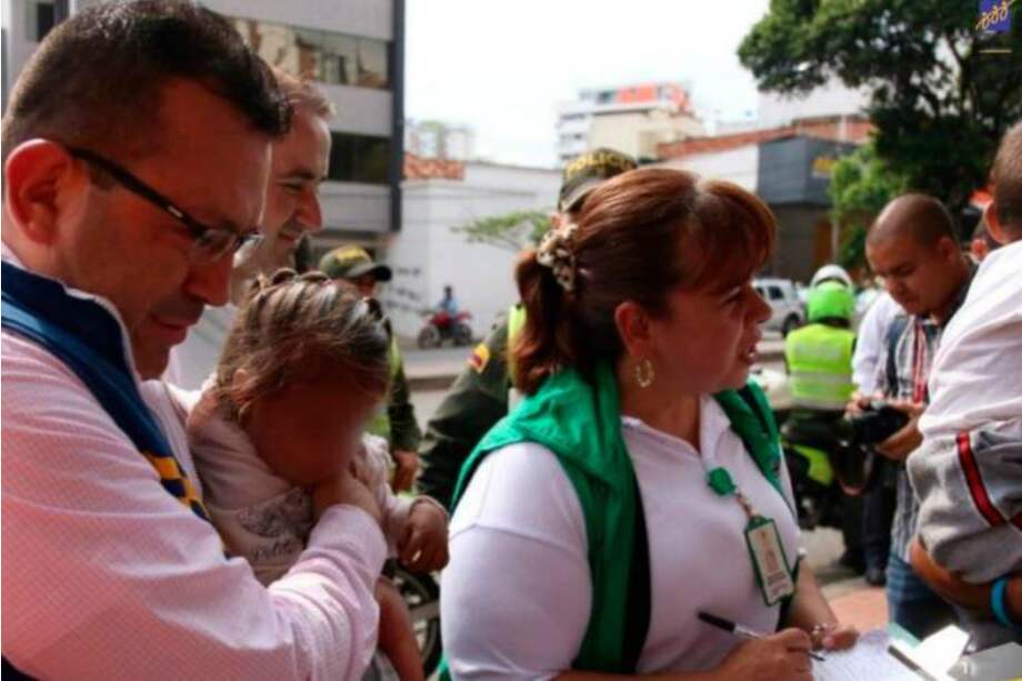 El operativo se realizó este jueves 21 de marzo. / Personería de Bucaramanga