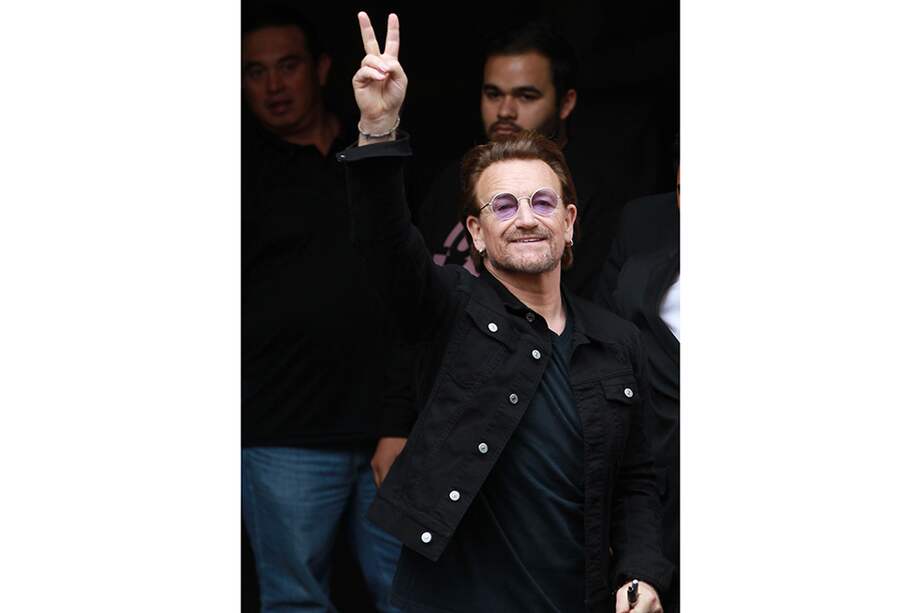 Bono, cantante de U2. / EFE