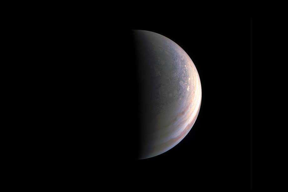 Hemisferio norte de Júpiter. / NASA