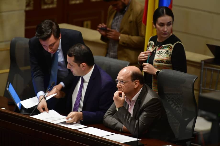 Debate de la reforma tributaria en las comisiones económicas del Congreso.