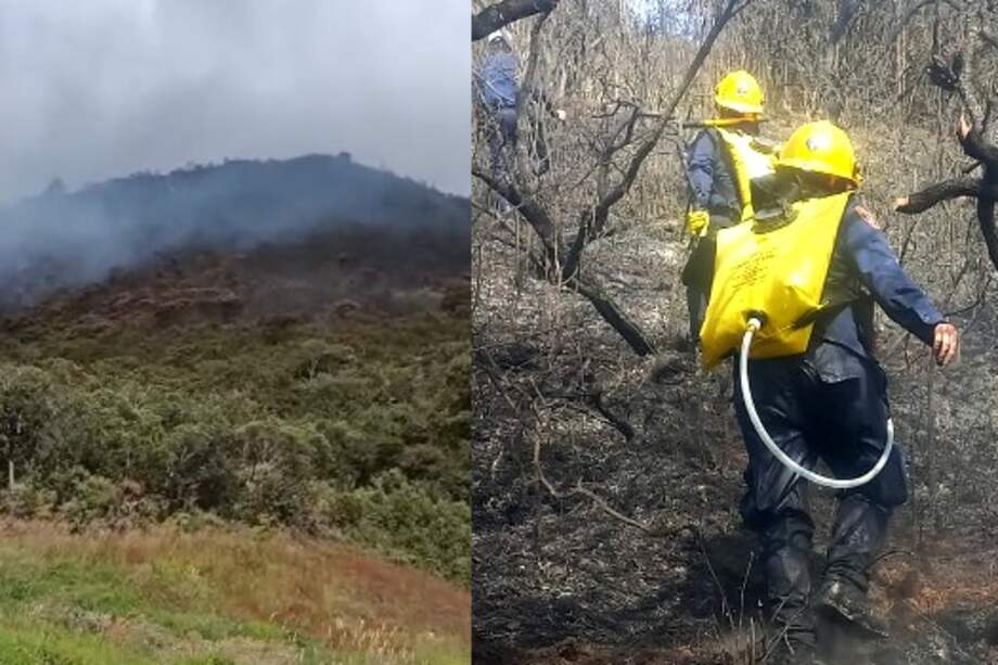 Incendio en Soacha, 3 de agosto de 2024.