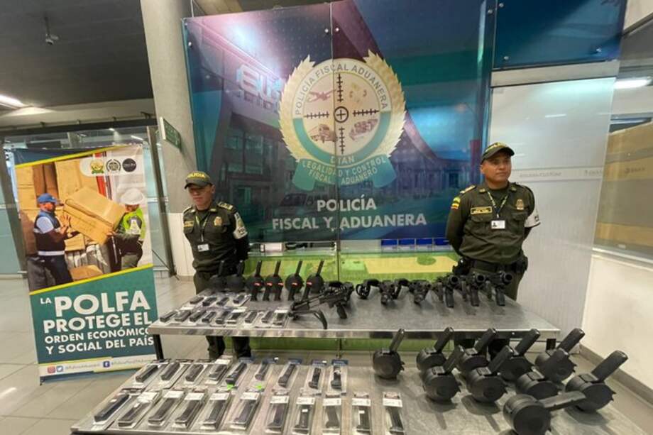 Capturado coronel con armas en el Aeropuerto