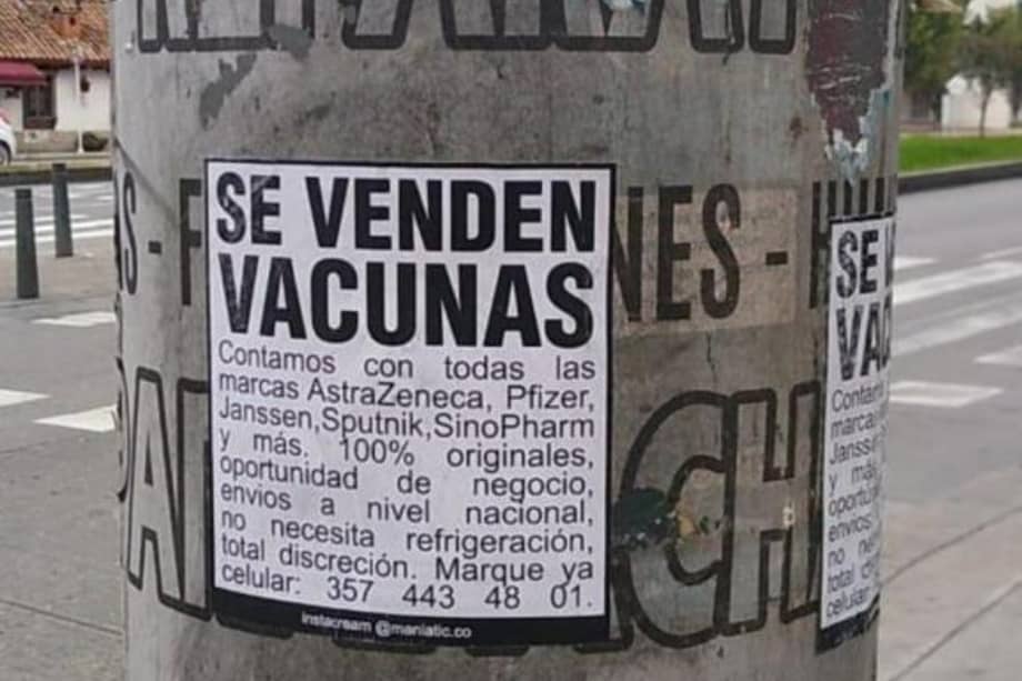 Según el autor, solo pegaron seis fotocopias. No "empapelaron" a la ciudad, como dijeron algunos.